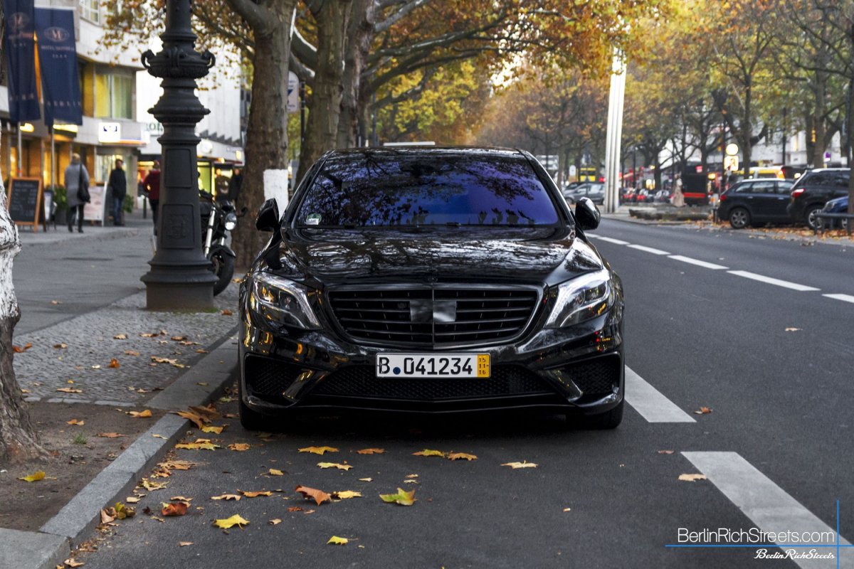 Mercedes-Benz S63 AMG (W222) spotted in Berlin — BerlinRichStreets
