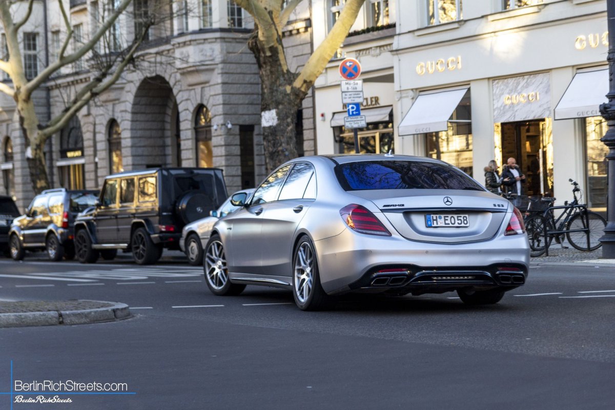 Mercedes-AMG S63 (V222) 2018 spotted in Berlin — BerlinRichStreets