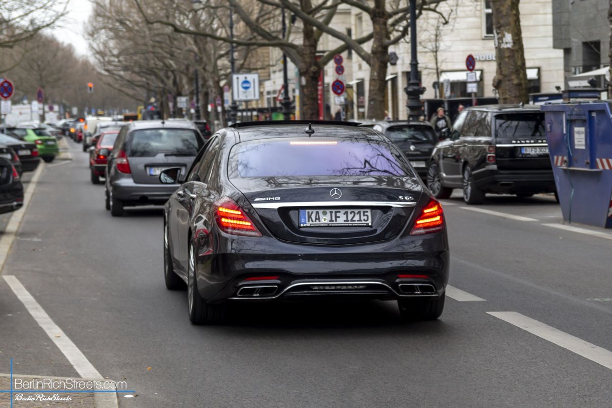 Mercedes-AMG S65 (V222) 2018 spotted in Berlin — BerlinRichStreets