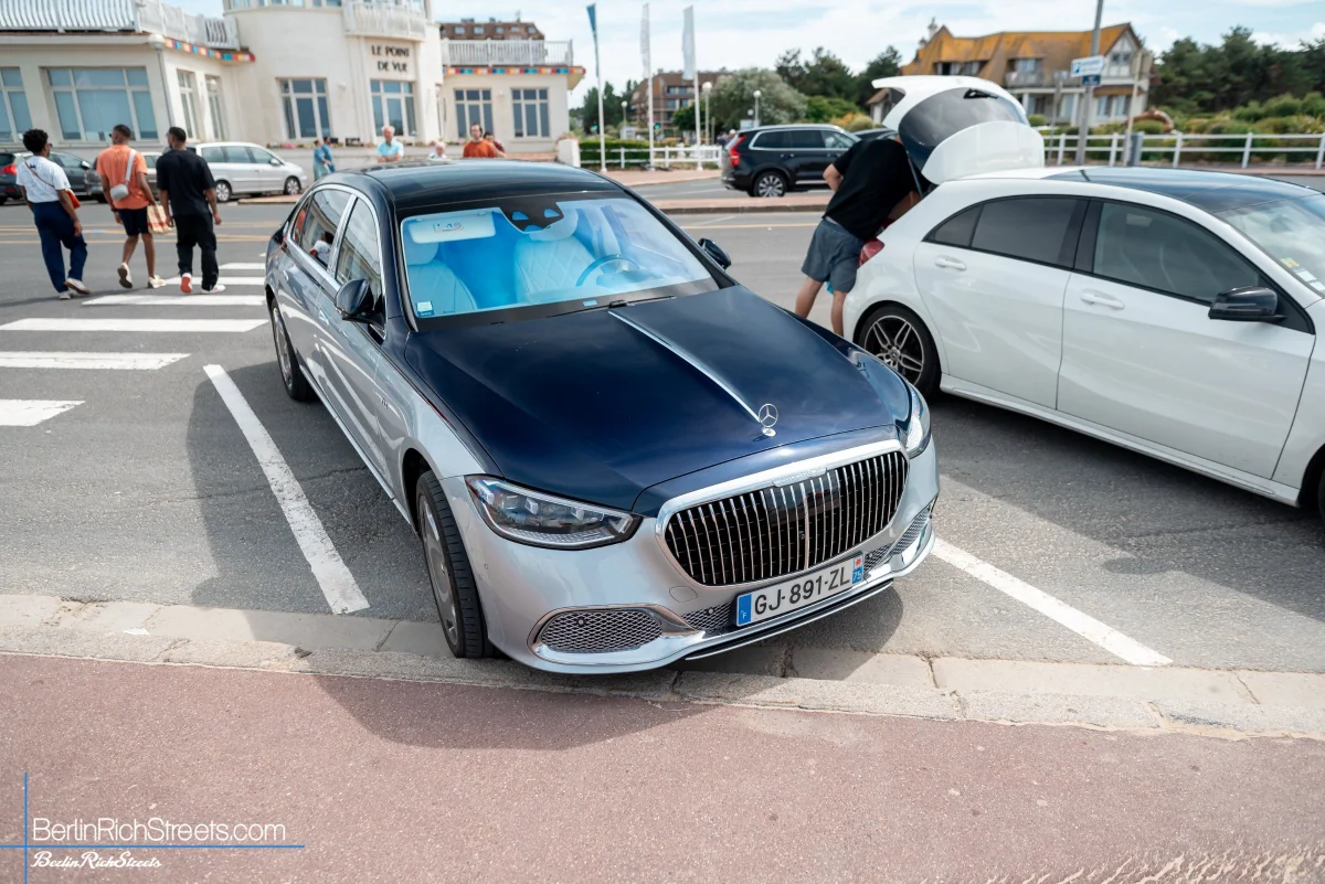 Mercedes-Maybach S680 Edition 100 (X223) spotted in Deauville — BerlinRichStreets