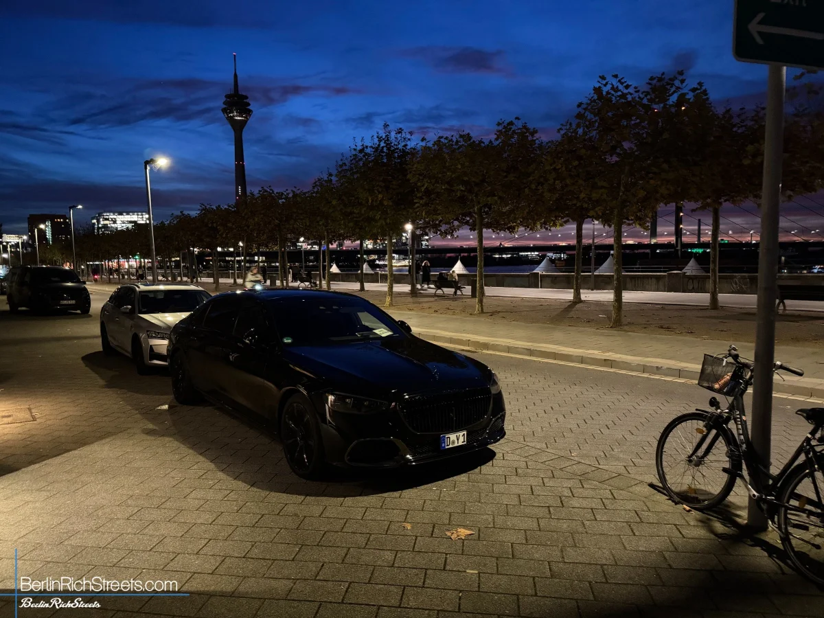 Mercedes-Maybach S680 Night Series (X223) spotted in Düsseldorf — BerlinRichStreets