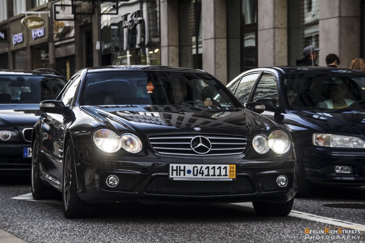 Mercedes-Benz SL65 AMG (R230) spotted in Hamburg — BerlinRichStreets