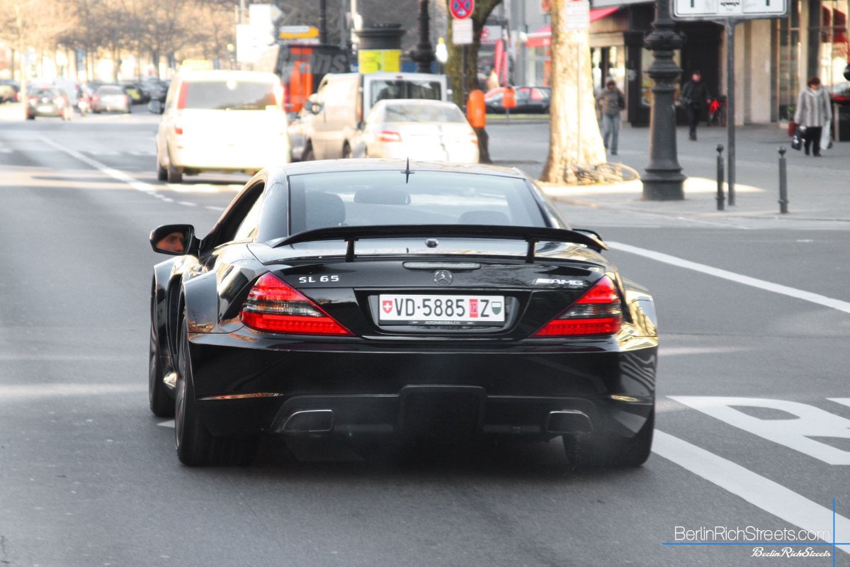 Mercedes-Benz SL65 AMG Black Series spotted in Berlin — BerlinRichStreets