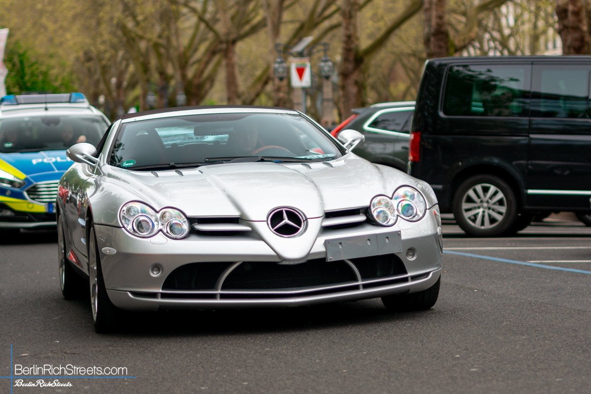Mercedes-Benz SLR McLaren Roadster spotted in Düsseldorf — BerlinRichStreets