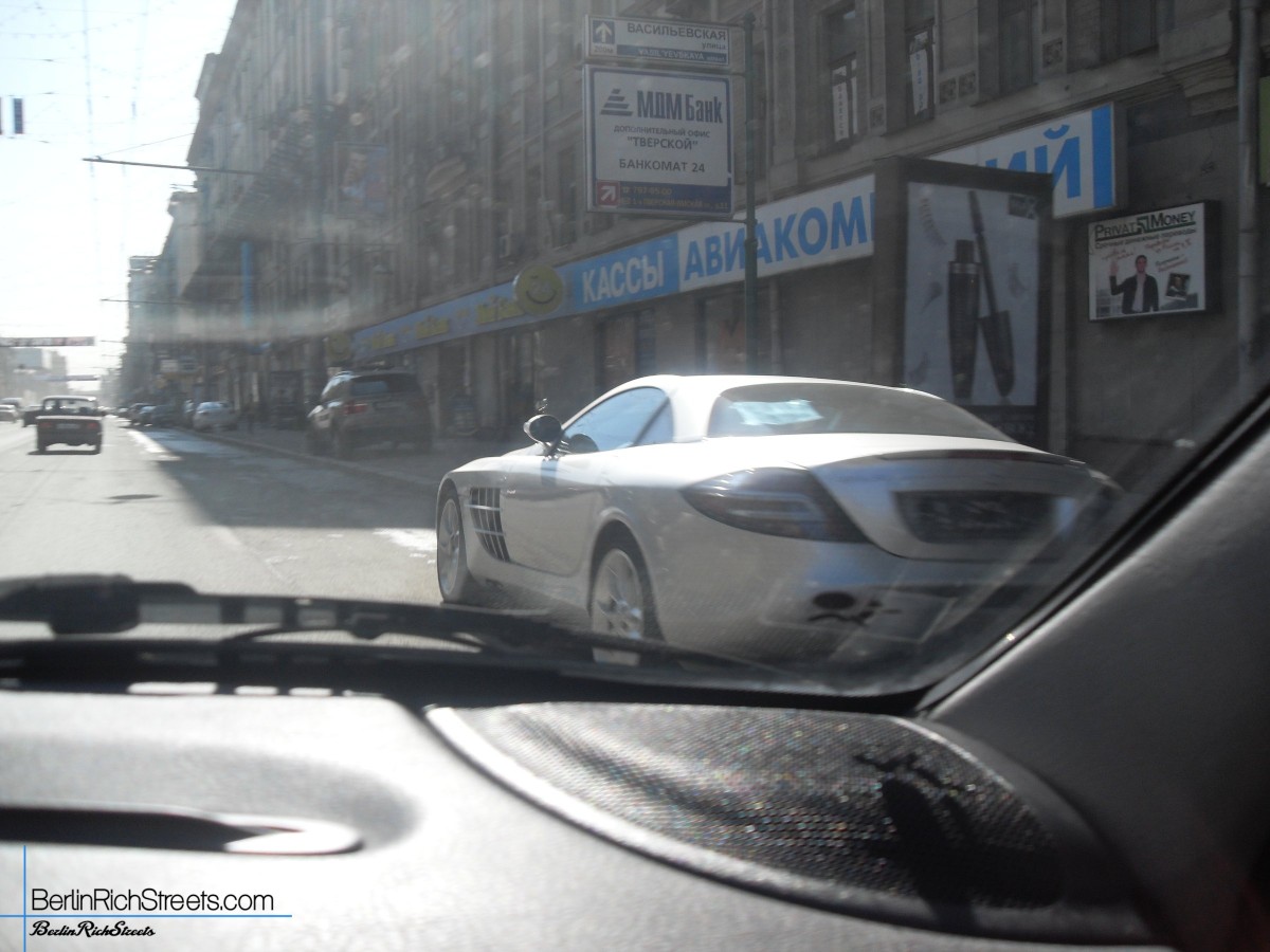 Mercedes-Benz SLR McLaren spotted in Moscow — BerlinRichStreets