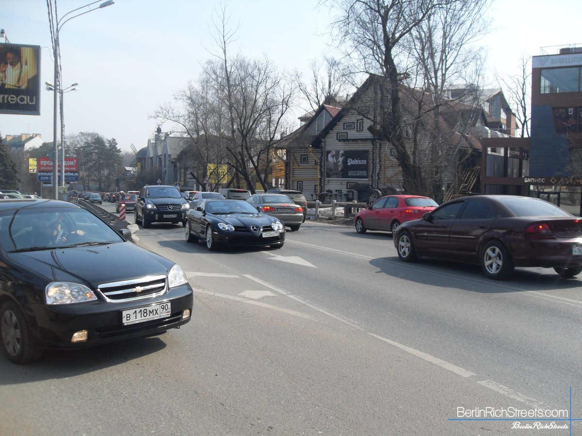 Mercedes-Benz SLR McLaren spotted in Moscow — BerlinRichStreets