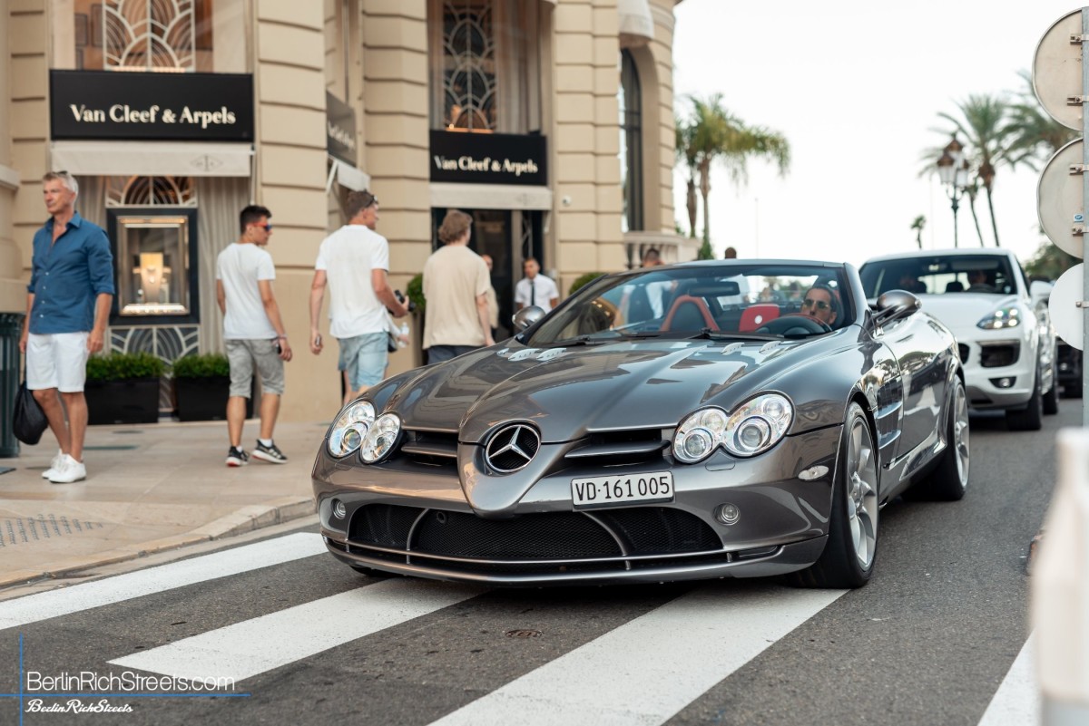 Mercedes-Benz SLR McLaren Roadster spotted in Monaco — BerlinRichStreets