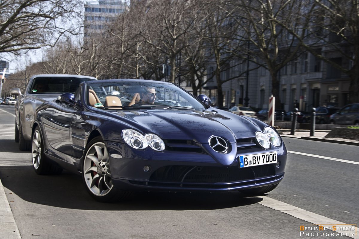 Mercedes-Benz SLR McLaren Roadster spotted in Berlin — BerlinRichStreets