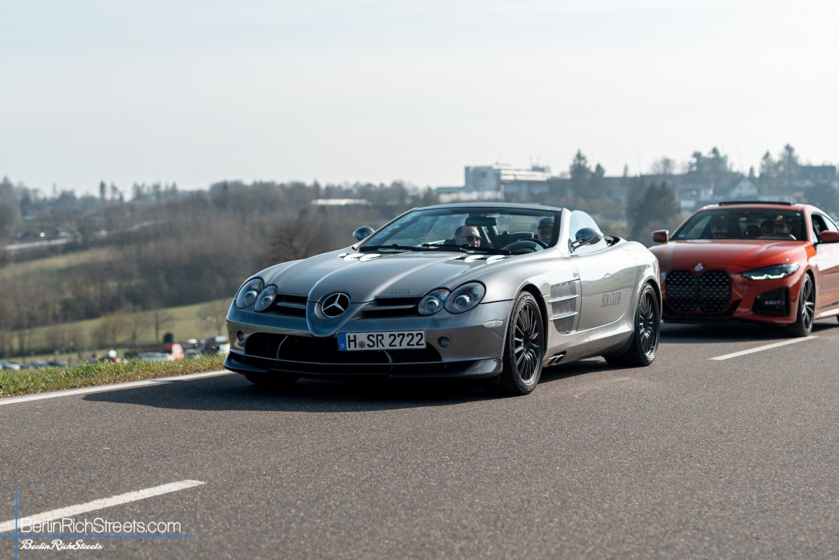Mercedes-Benz SLR McLaren Roadster 722 S spotted in Nürburg — BerlinRichStreets