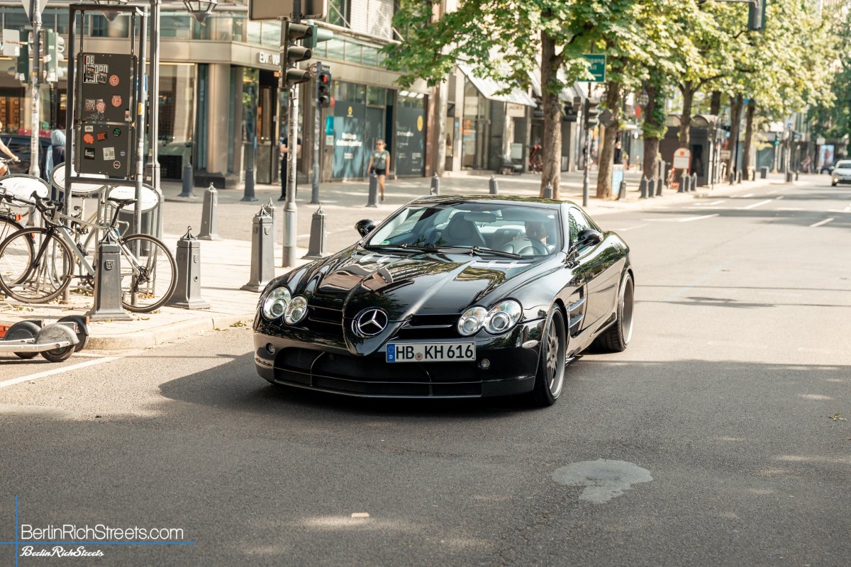Mercedes-Benz SLR McLaren Brabus spotted in Düsseldorf — BerlinRichStreets
