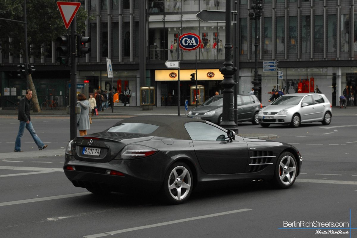 Mercedes-Benz SLR McLaren Roadster spotted in Berlin — BerlinRichStreets