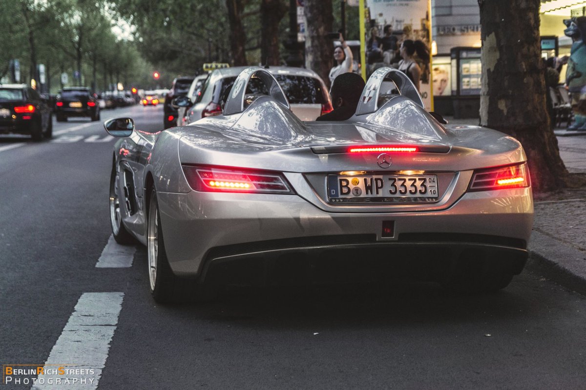 Mercedes-Benz SLR McLaren Stirling Moss spotted in Berlin — BerlinRichStreets