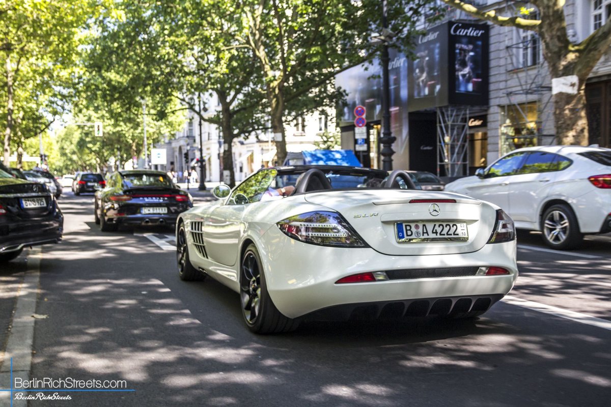 Mercedes-Benz SLR McLaren Roadster spotted in Berlin — BerlinRichStreets