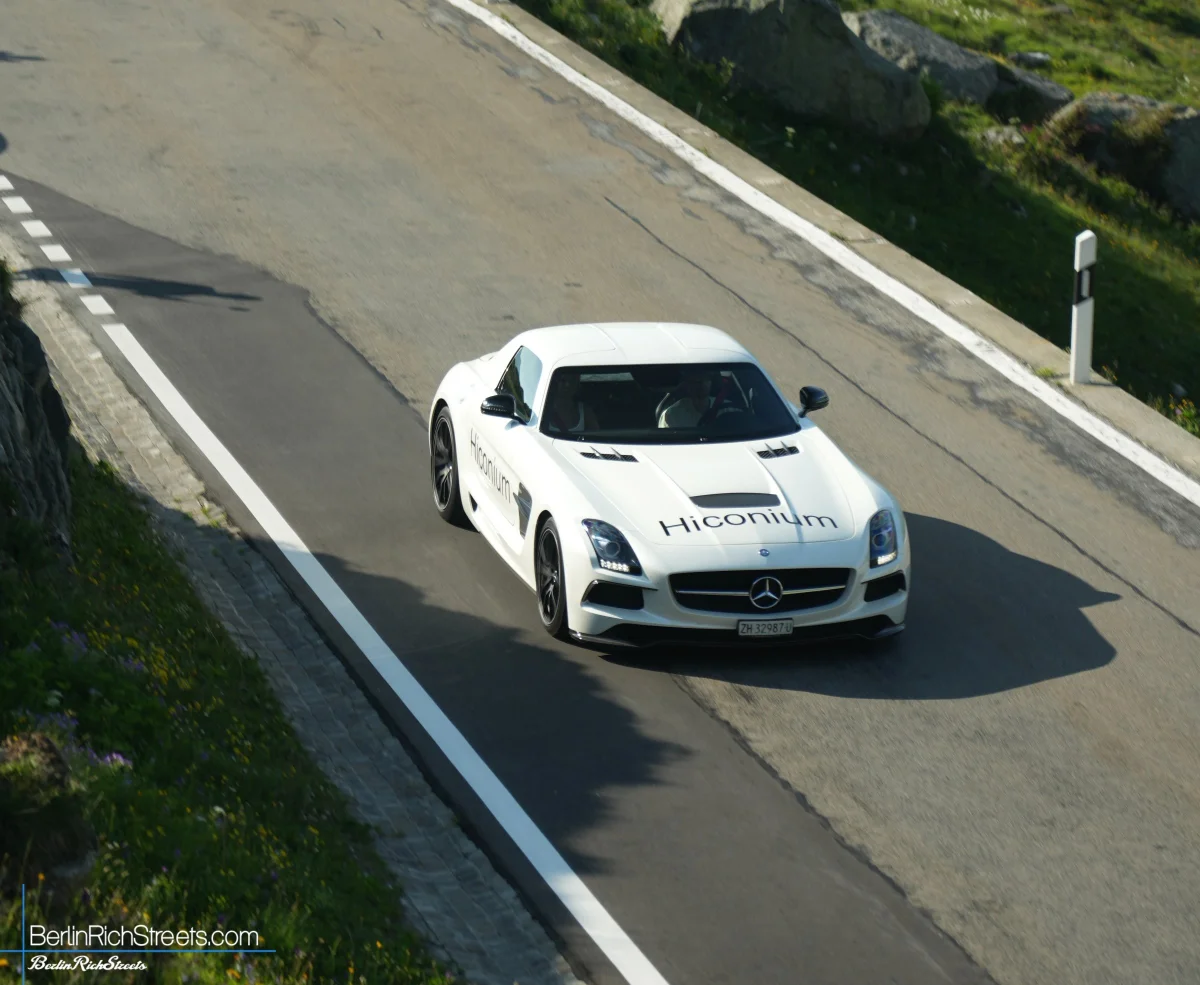 Mercedes-Benz SLS AMG Black Series spotted in Andermatt — BerlinRichStreets