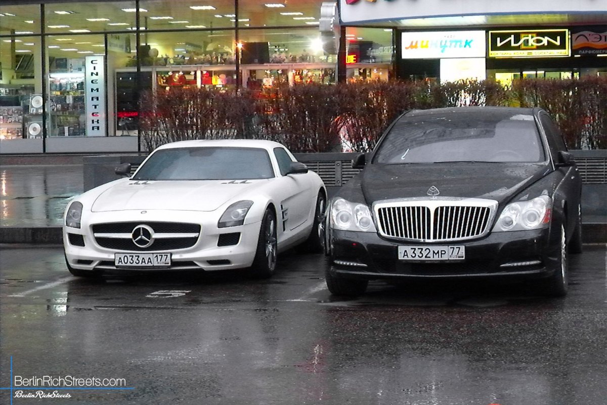 Mercedes-Benz SLS AMG spotted in Moscow — BerlinRichStreets