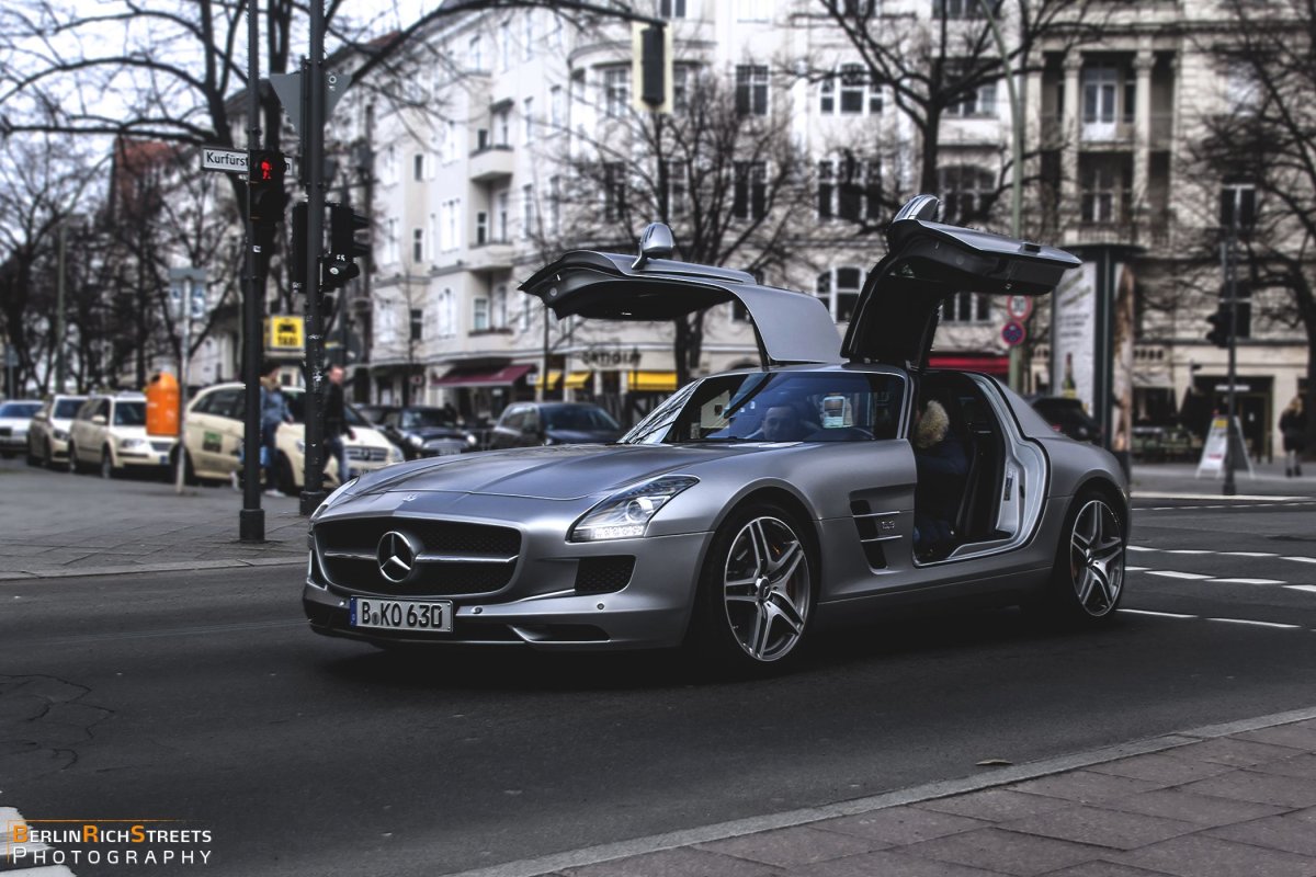 Mercedes-Benz SLS AMG spotted in Berlin — BerlinRichStreets