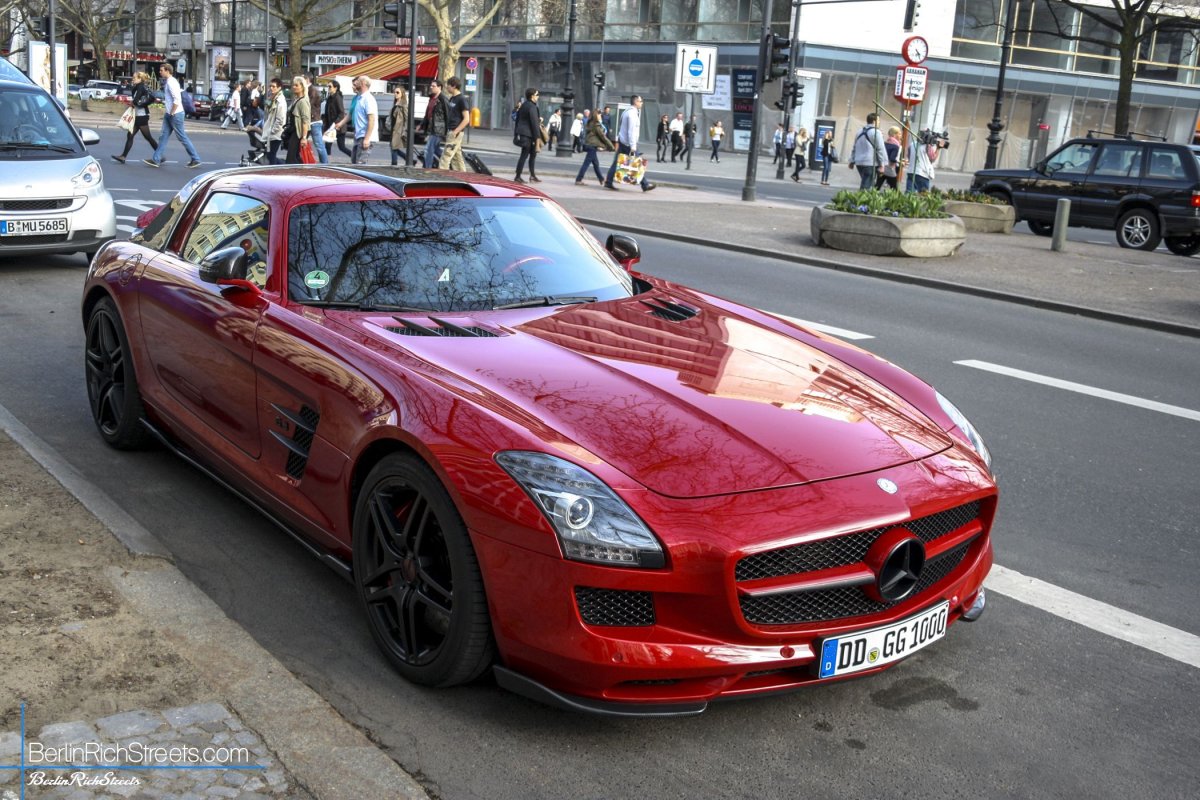 Mercedes-Benz SLS AMG 'AGRANO' spotted in Berlin — BerlinRichStreets