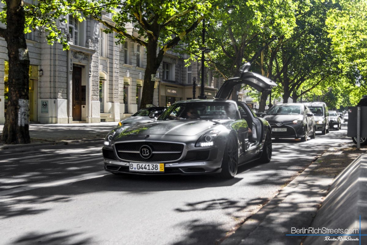 Mercedes-Benz SLS AMG BRABUS 700 Biturbo spotted in Berlin — BerlinRichStreets