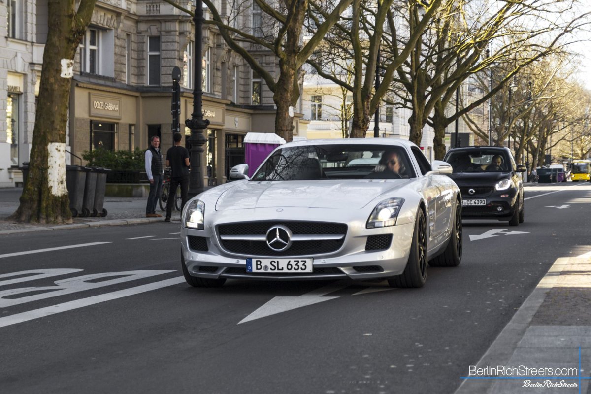 Mercedes-Benz SLS AMG spotted in Berlin — BerlinRichStreets