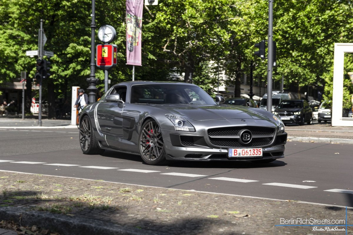 Mercedes-Benz SLS AMG BRABUS 700 Biturbo spotted in Berlin — BerlinRichStreets