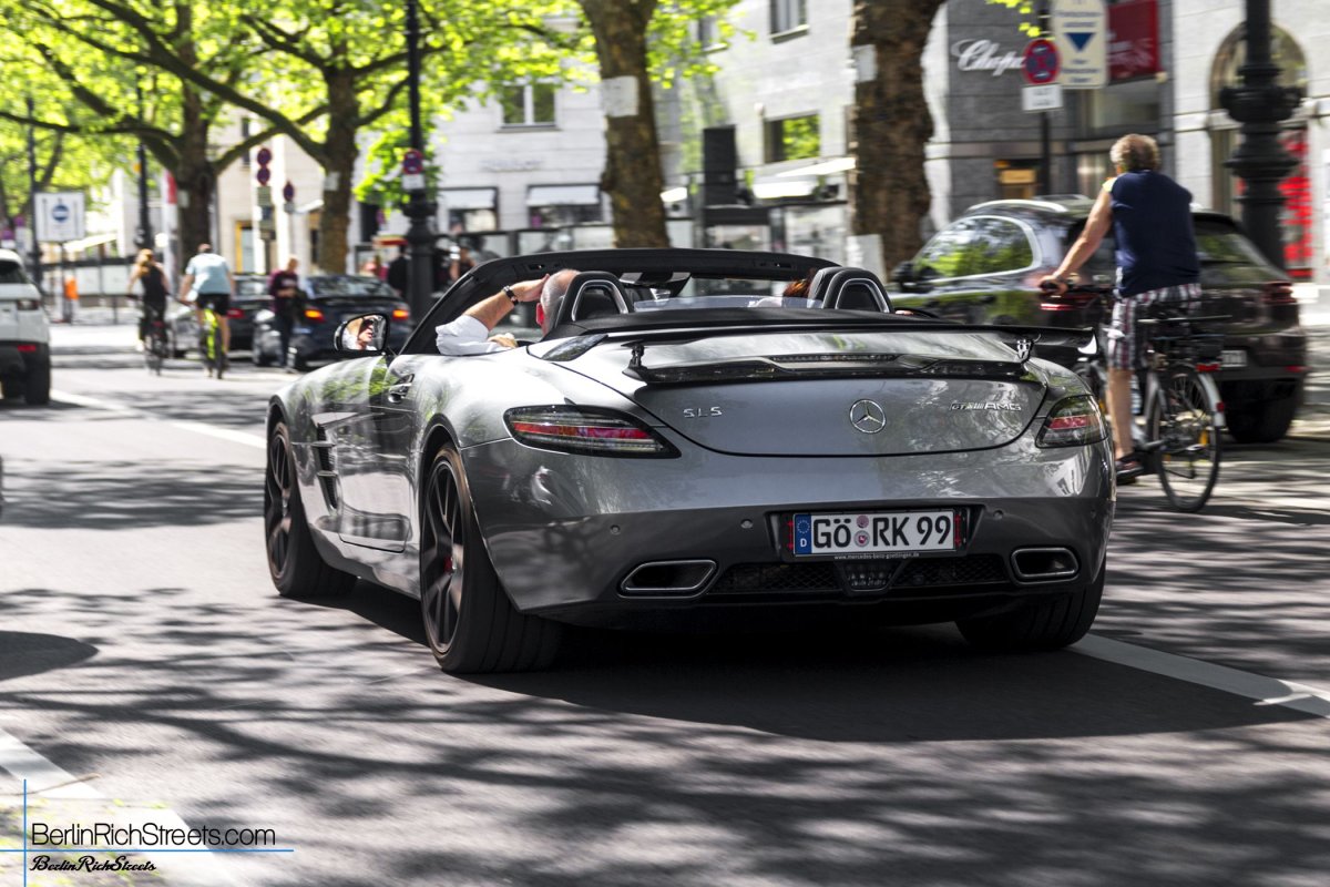 Mercedes-Benz SLS AMG GT Roadster Final Edition spotted in Berlin — BerlinRichStreets