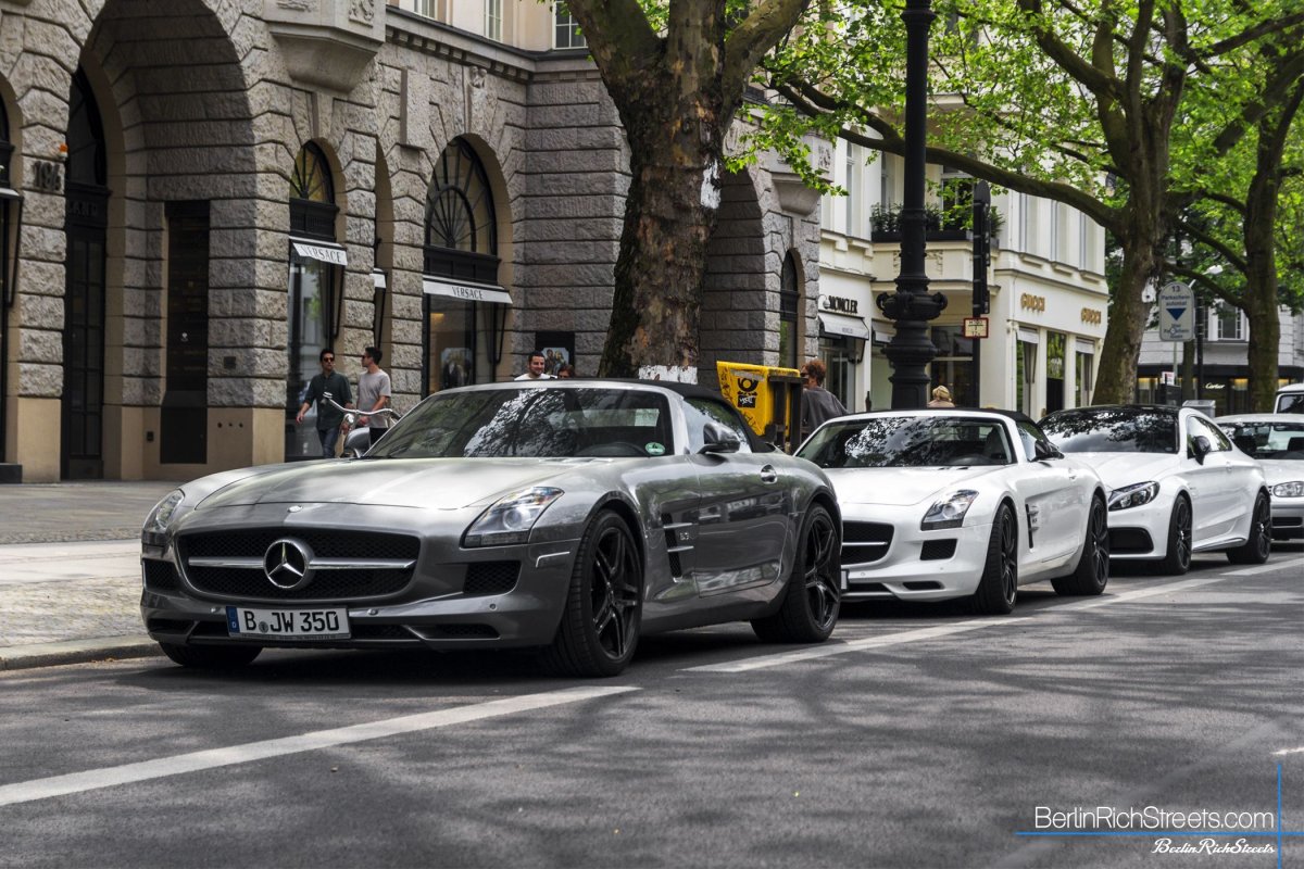 Mercedes-Benz SLS AMG Roadster spotted in Berlin — BerlinRichStreets