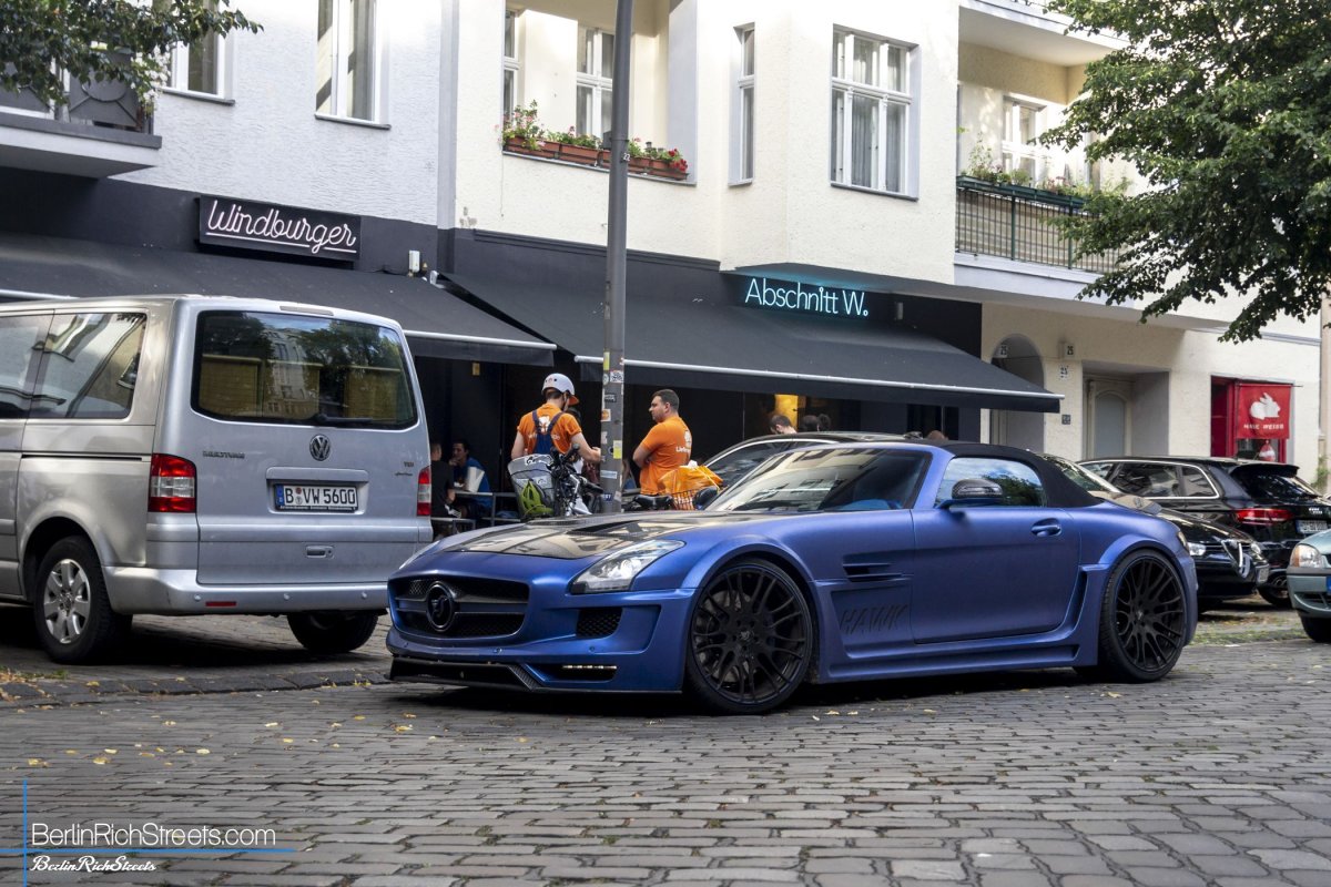 Mercedes-Benz HAMANN 'HAWK' SLS AMG Roadster spotted in Berlin — BerlinRichStreets