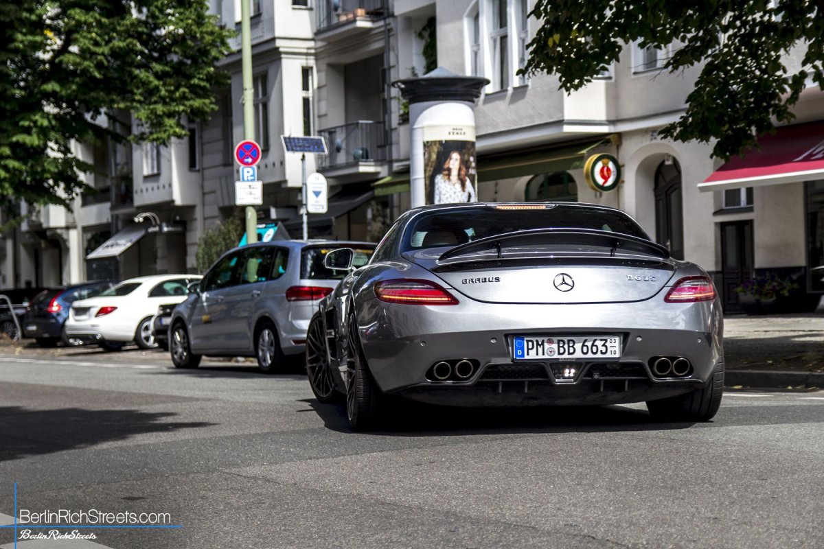 Mercedes-Benz SLS AMG BRABUS B63S spotted in Berlin — BerlinRichStreets