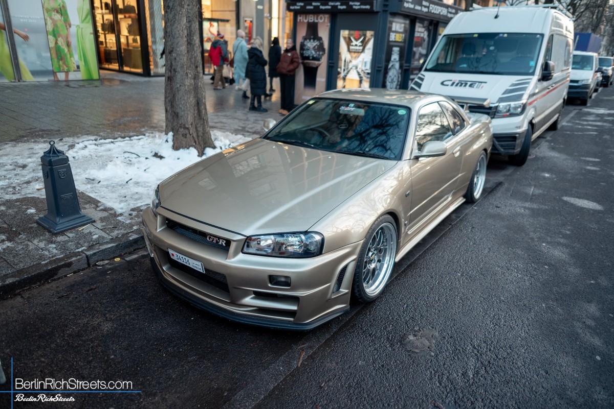 Nissan Skyline GT-R M-spec (R34) spotted in Düsseldorf — BerlinRichStreets