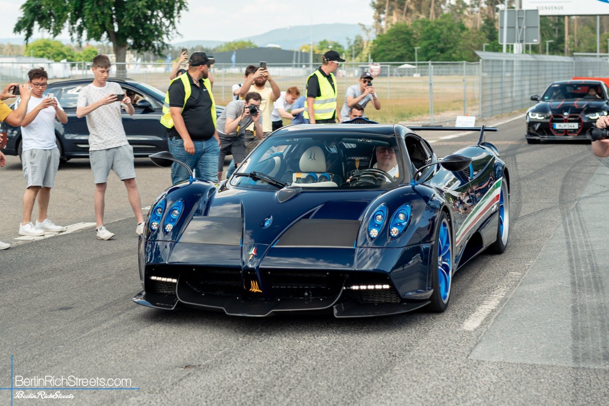 Pagani Huayra Tricolore spotted in Hockenheim — BerlinRichStreets