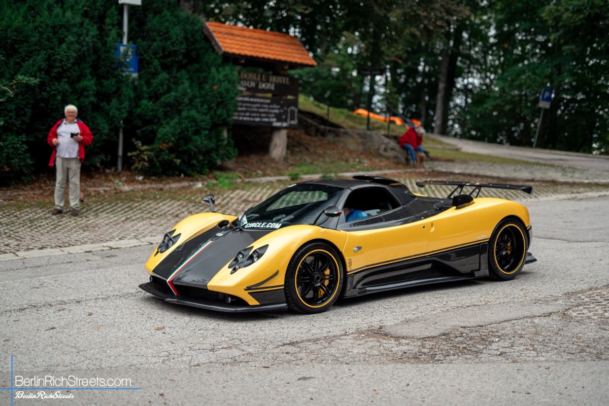 Pagani Zonda Cinque Roadster spotted in Zagreb — BerlinRichStreets
