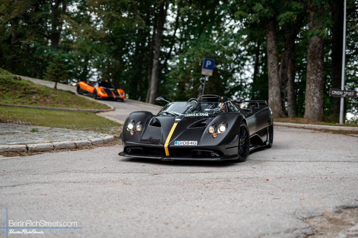 Pagani Zonda HP Barchetta spotted in Zagreb — BerlinRichStreets