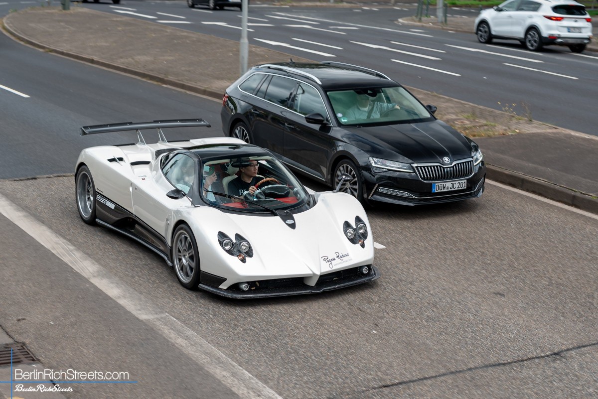 Pagani Zonda F spotted in Düsseldorf — BerlinRichStreets