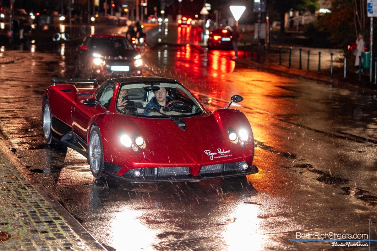 Pagani Zonda C12S Roadster spotted in Düsseldorf — BerlinRichStreets