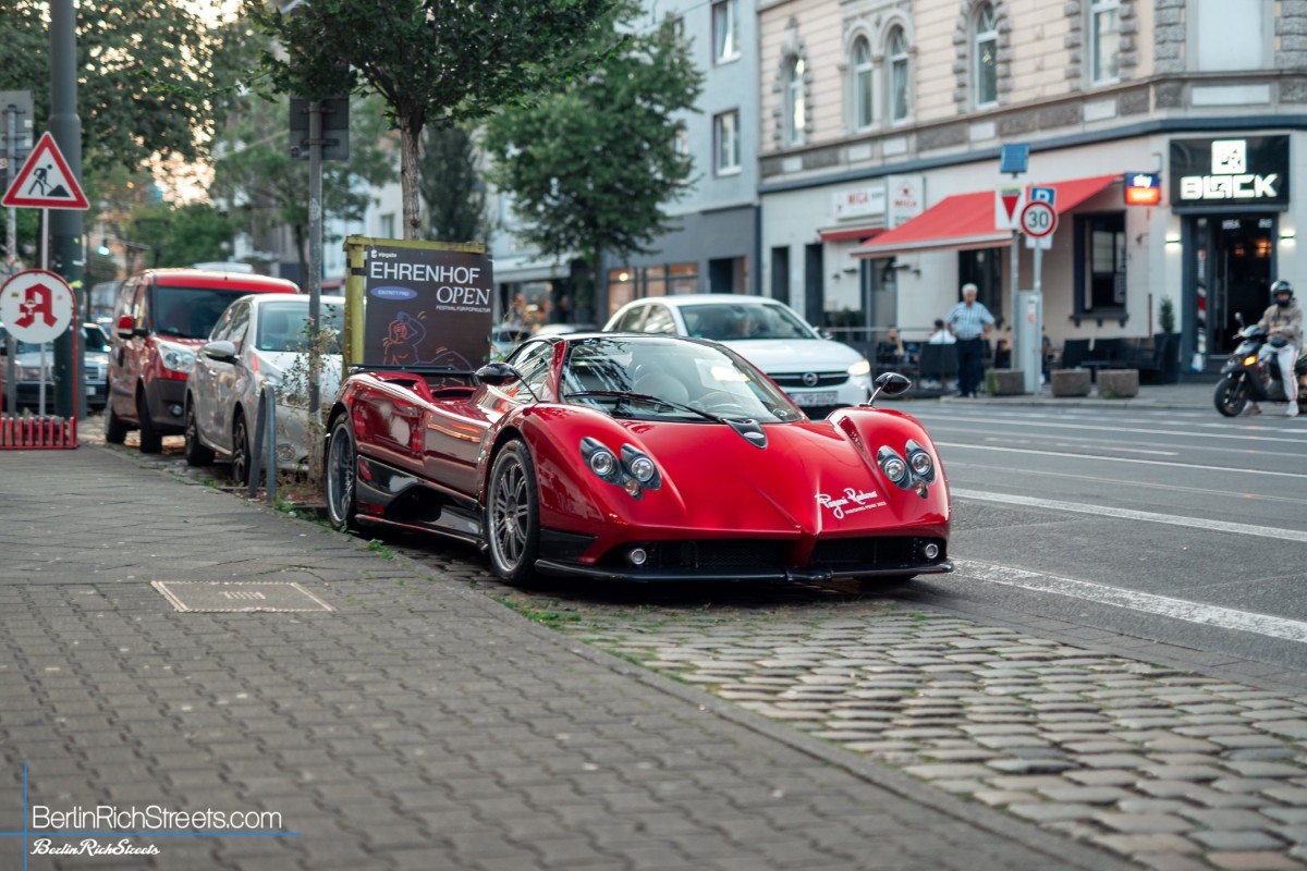 Pagani Zonda C12S Roadster spotted in Düsseldorf — BerlinRichStreets