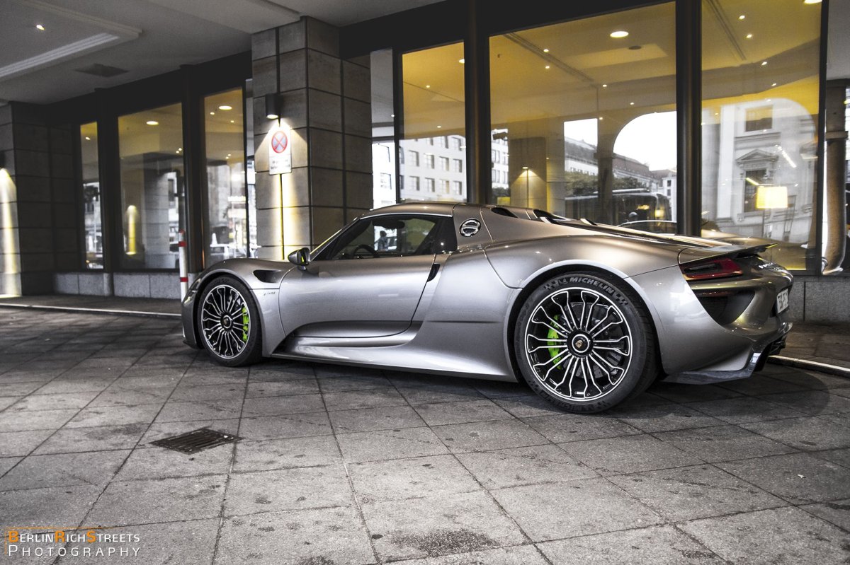 Porsche 918 Spyder spotted in Berlin — BerlinRichStreets
