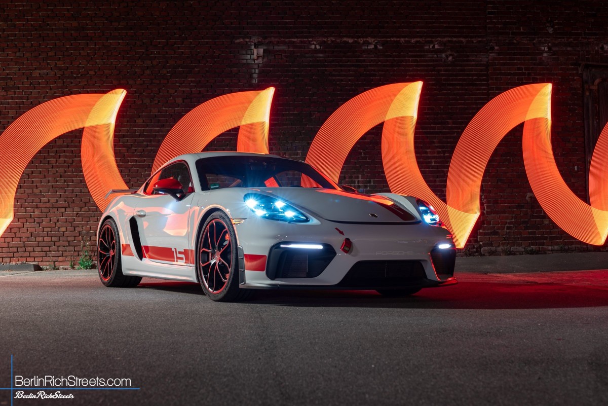 Porsche 718 Cayman GT4 (982) Sports Cup Edition spotted in Krefeld — BerlinRichStreets