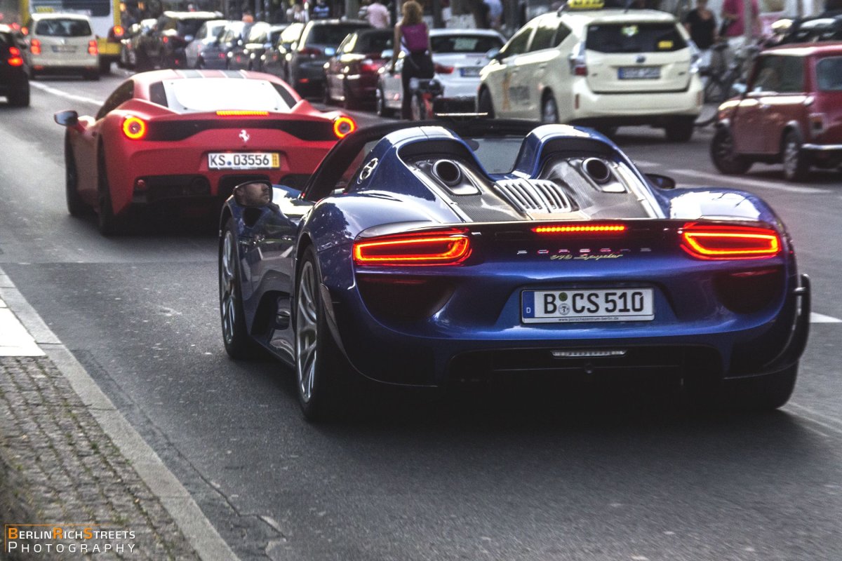 Porsche 918 Spyder Weissach Package — BerlinRichStreets