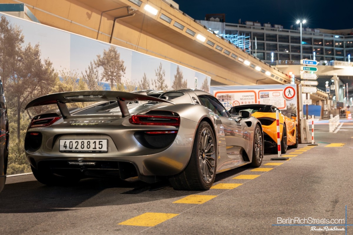 Porsche 918 Spyder spotted in Monaco — BerlinRichStreets