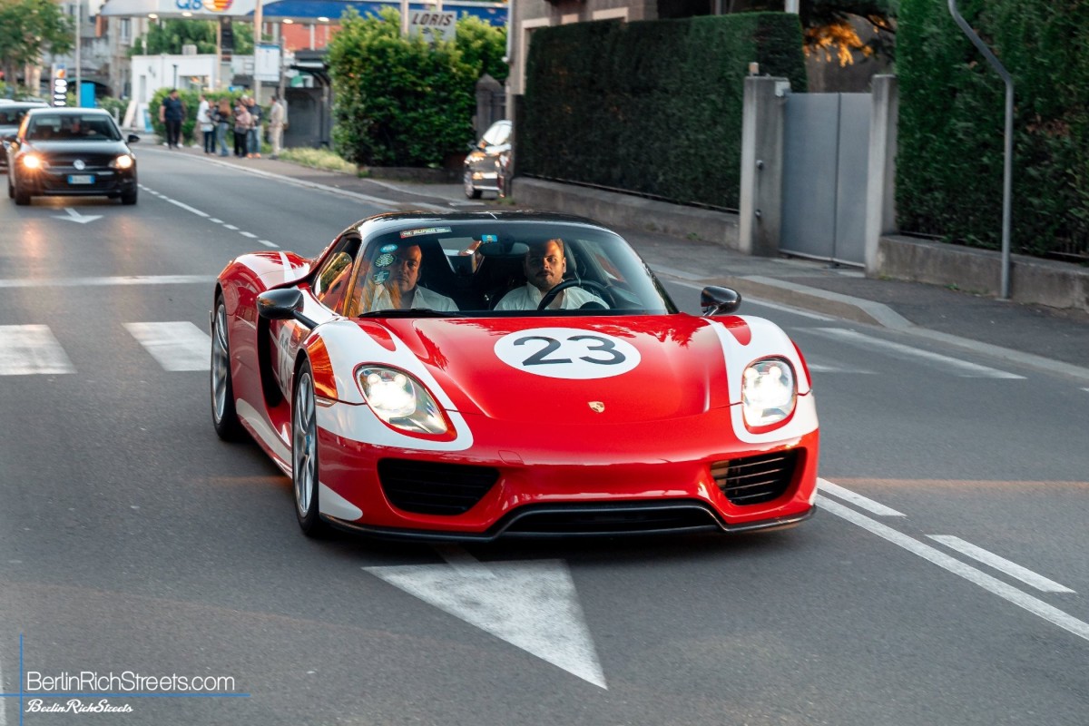 Porsche 918 Spyder Weissach Package — BerlinRichStreets