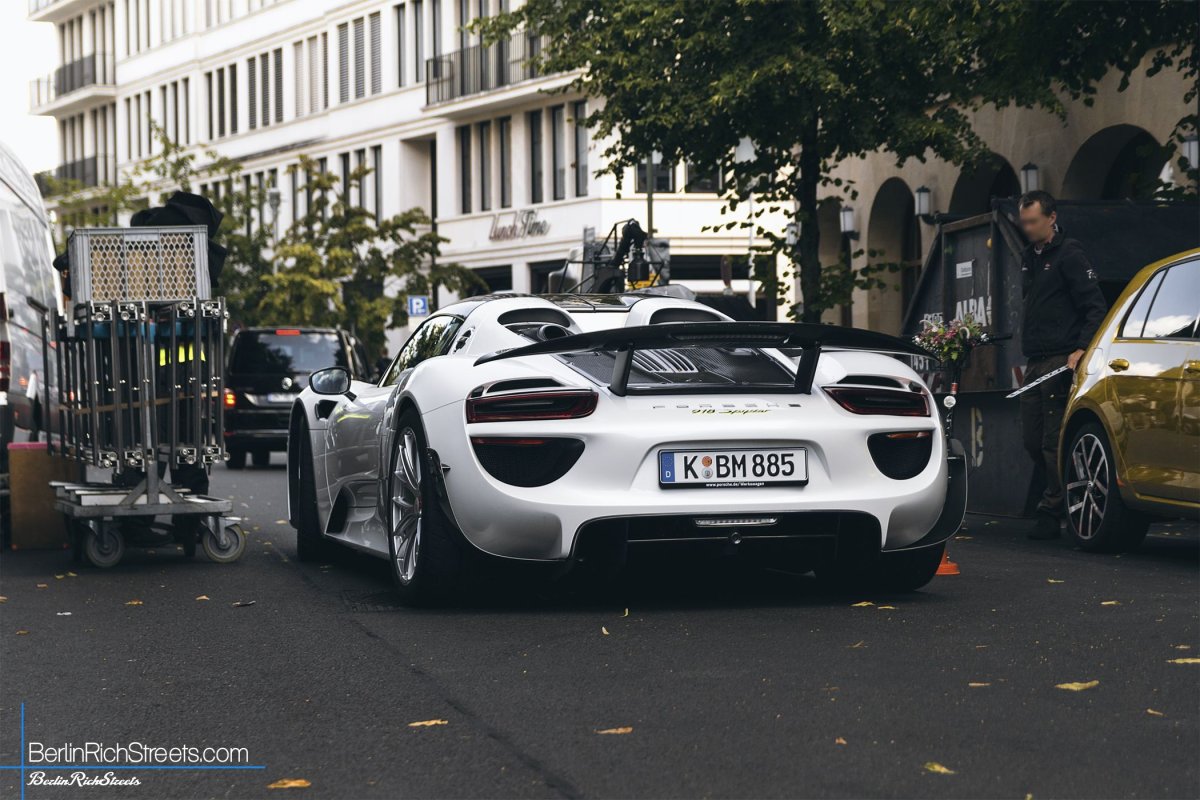 Porsche 918 Spyder Weissach Package — BerlinRichStreets