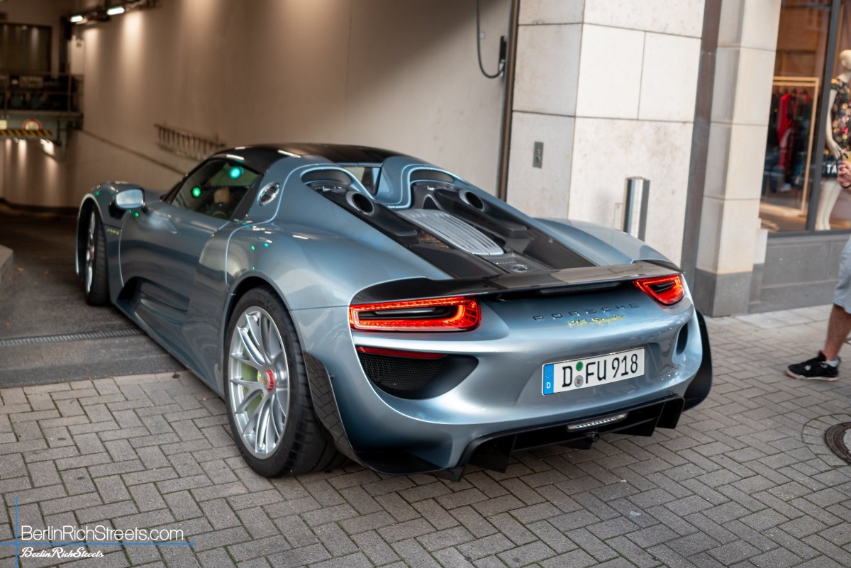 Porsche 918 Spyder Weissach Package — BerlinRichStreets