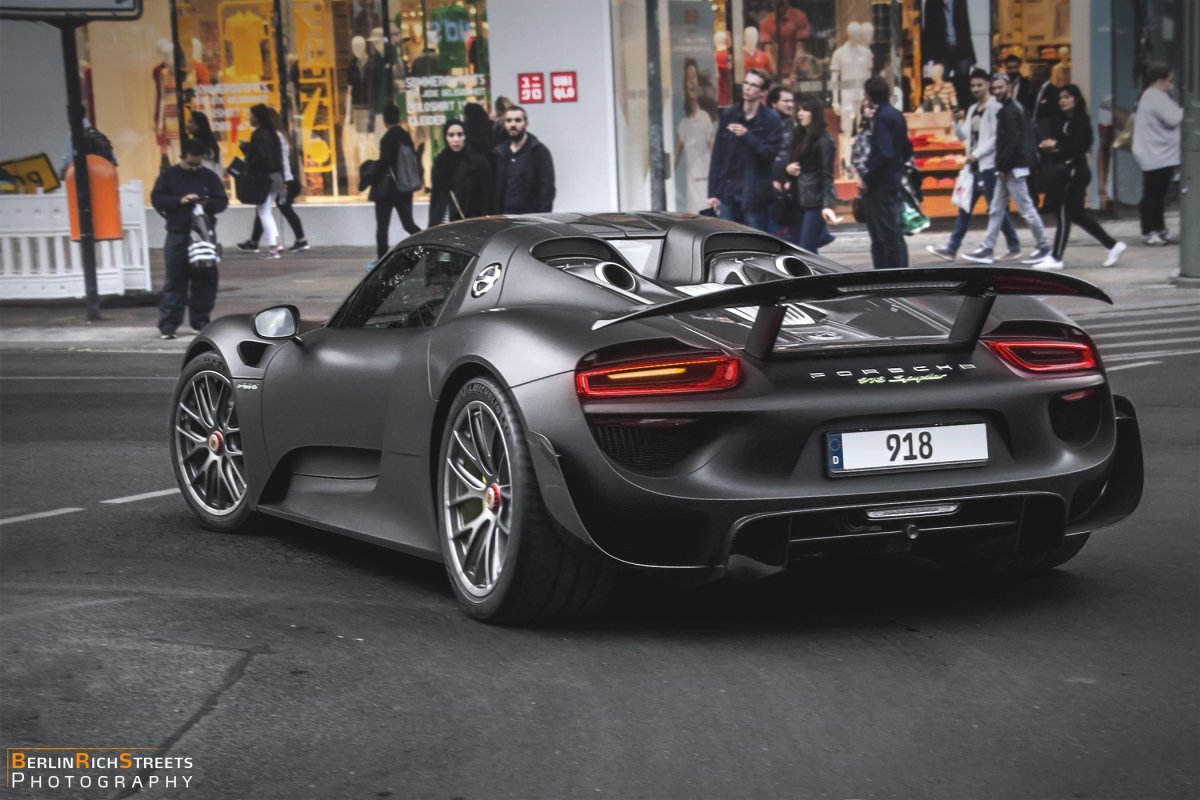 Porsche 918 Spyder Weissach Package — BerlinRichStreets