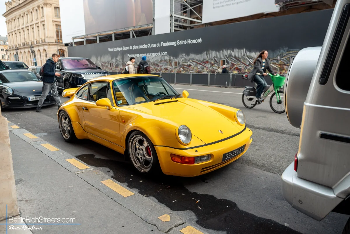 Porsche Turbo 3.6 (964) spotted in Paris — BerlinRichStreets