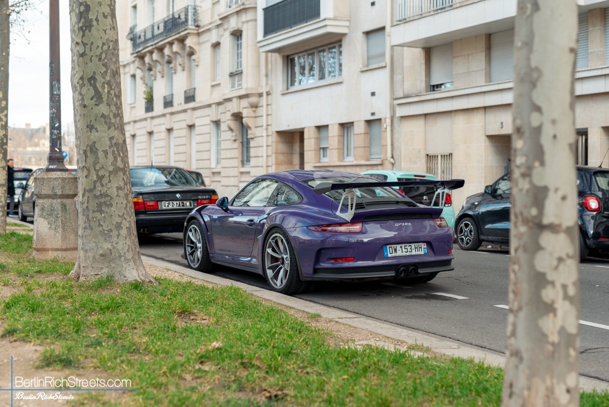 Porsche GT3 RS (991.1) spotted in Paris — BerlinRichStreets