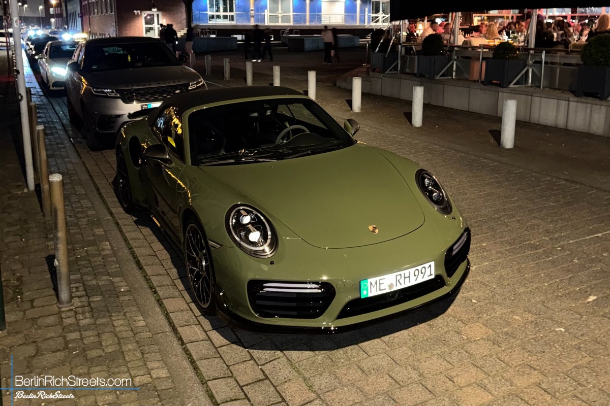 Porsche Turbo S Convertible (991.2) spotted in Düsseldorf — BerlinRichStreets