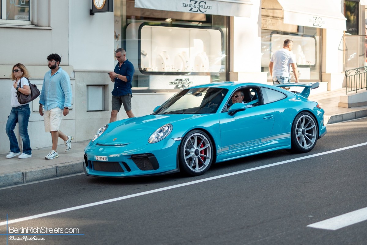 Porsche GT3 (991.2) spotted in Monaco — BerlinRichStreets