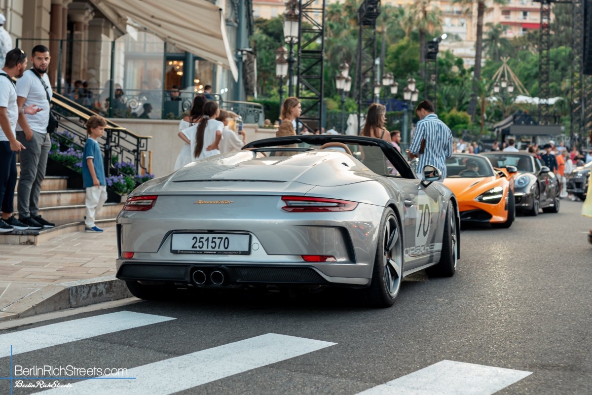 Porsche Speedster (991) Heritage Package spotted in Monaco — BerlinRichStreets