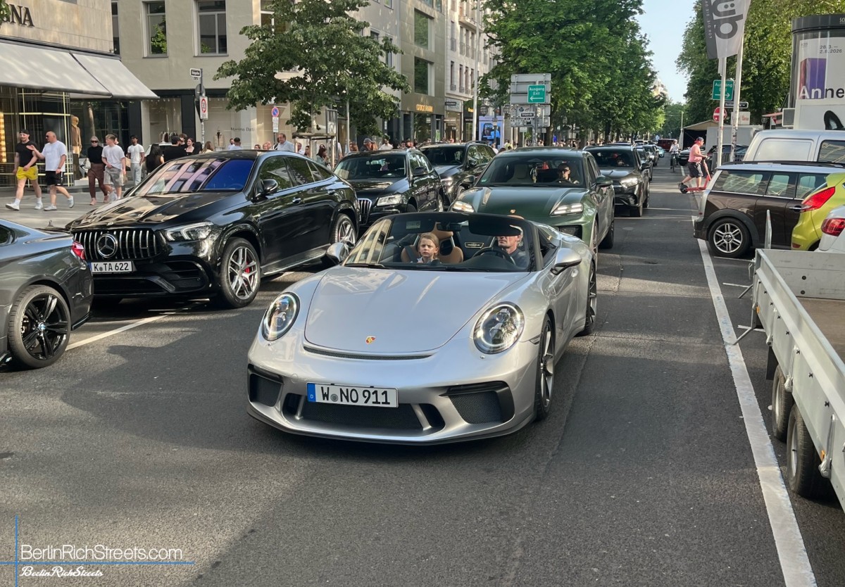 Porsche Speedster (991) Heritage Package spotted in Düsseldorf — BerlinRichStreets