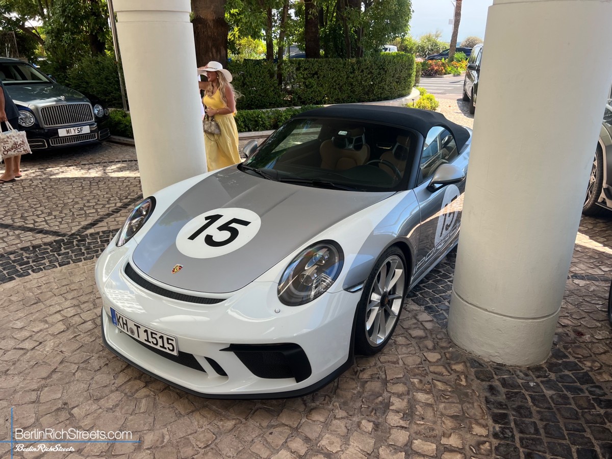 Porsche Speedster (991) Heritage Package spotted in Cannes — BerlinRichStreets